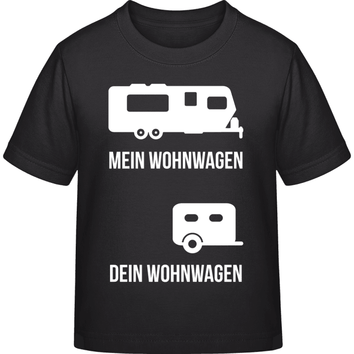 Mein Wohnwagen Dein Wohnwagen T-skjorte for barn 0 image