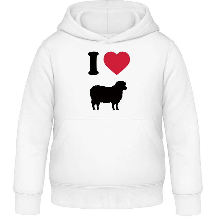 I Love Black Sheeps Kinder Kapuzenpulli 0 image