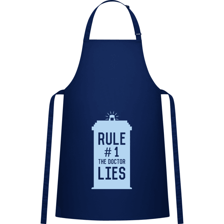 Rule 1 The Doctor Lies Tablier de cuisine 0 image