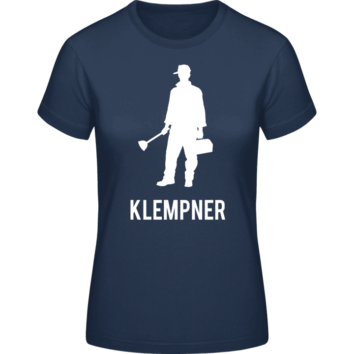 Klempner Frauen T-Shirt contain pic