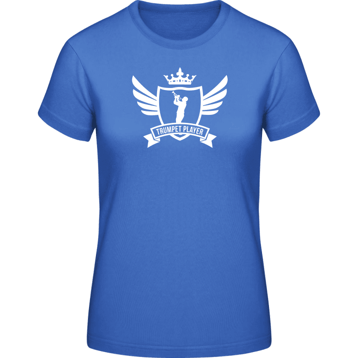 Trumpet Player Winged Frauen T-Shirt contain pic