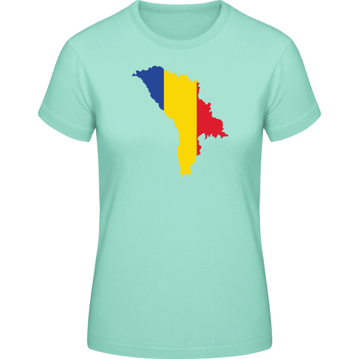Moldova T-shirt för kvinnor contain pic