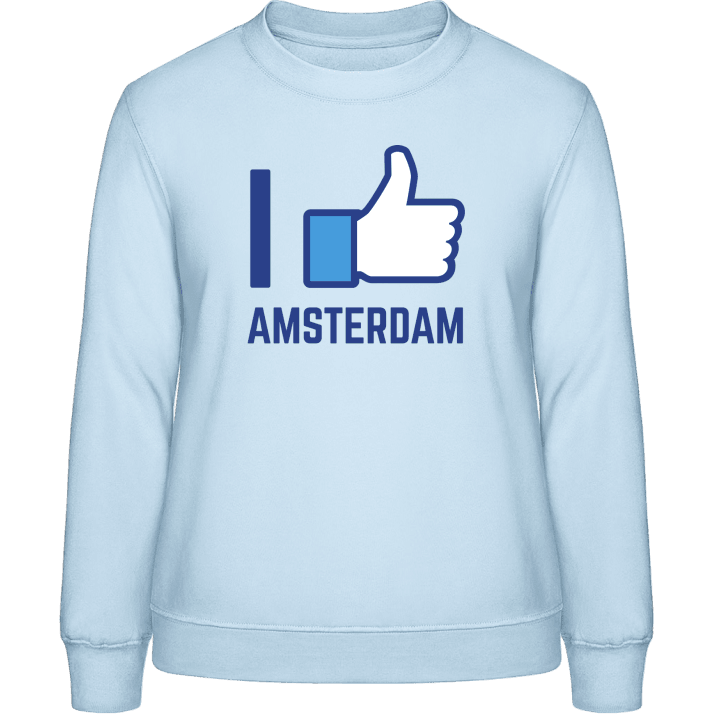 I Like Amsterdam Genser for kvinner contain pic