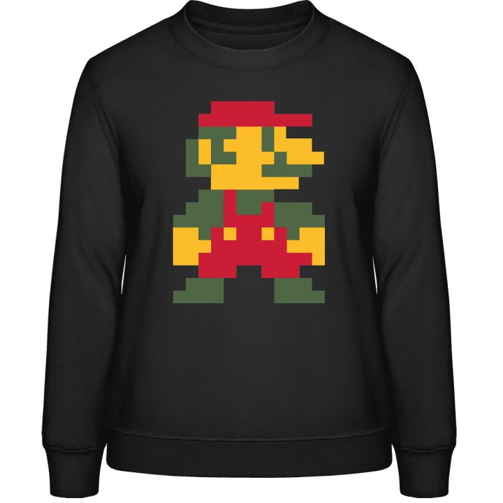 Mario Pixels Women Sweatshirt 0 image