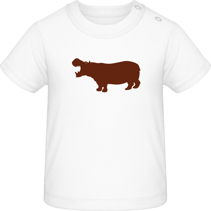 Hippopotamus Baby T-skjorte 0 image
