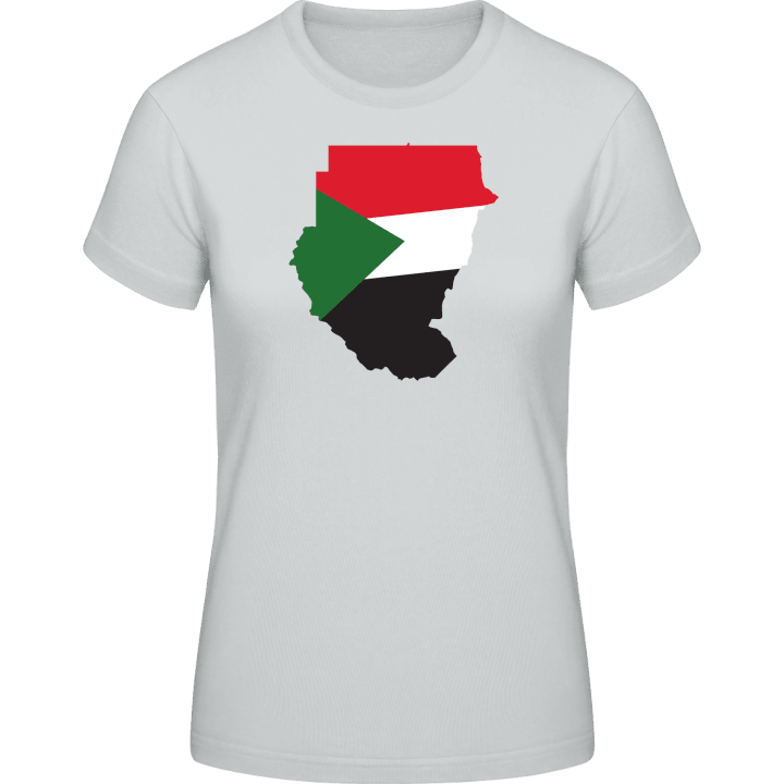 Sudan Map Vrouwen T-shirt contain pic
