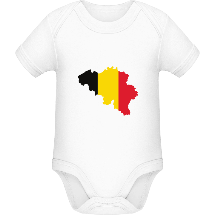 Belgium Map Baby Romper contain pic