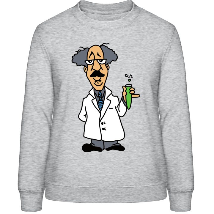 Crazy Scientist Vrouwen Sweatshirt contain pic