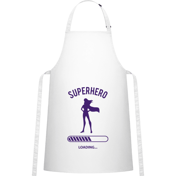 Superhero Woman Loading Förkläde för matlagning 0 image