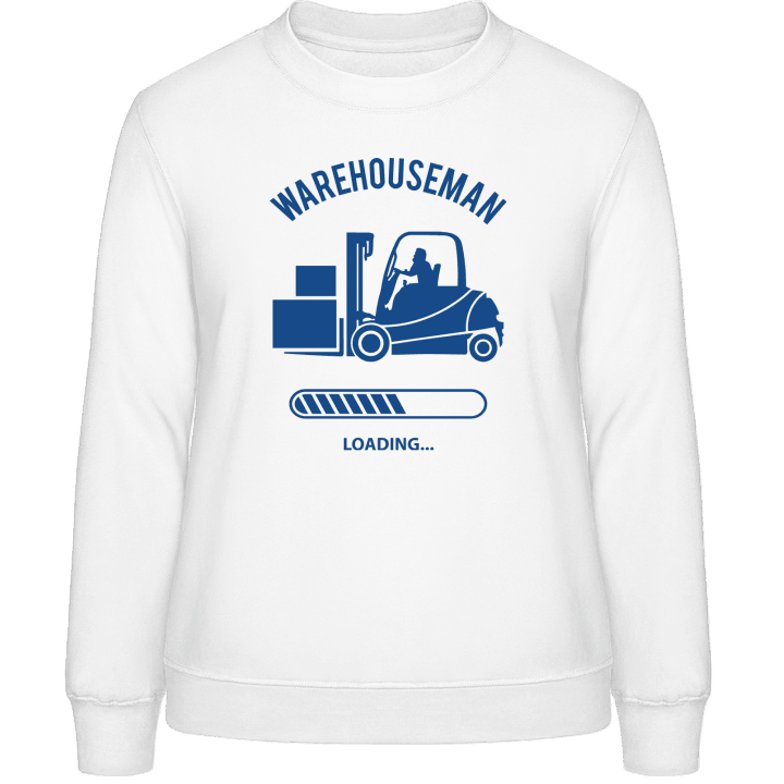 Warehouseman Loading Sweatshirt för kvinnor contain pic