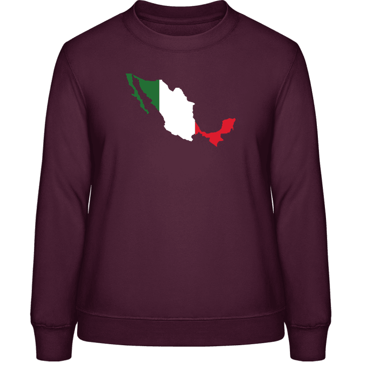 Mexiko Karte Frauen Sweatshirt contain pic