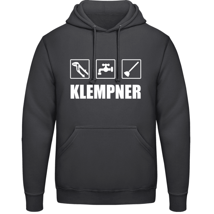 Klempner Logo Felpa con cappuccio contain pic