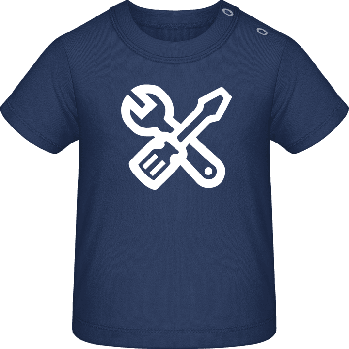 Monkey Wrench and Screwdriver Baby T-skjorte 0 image