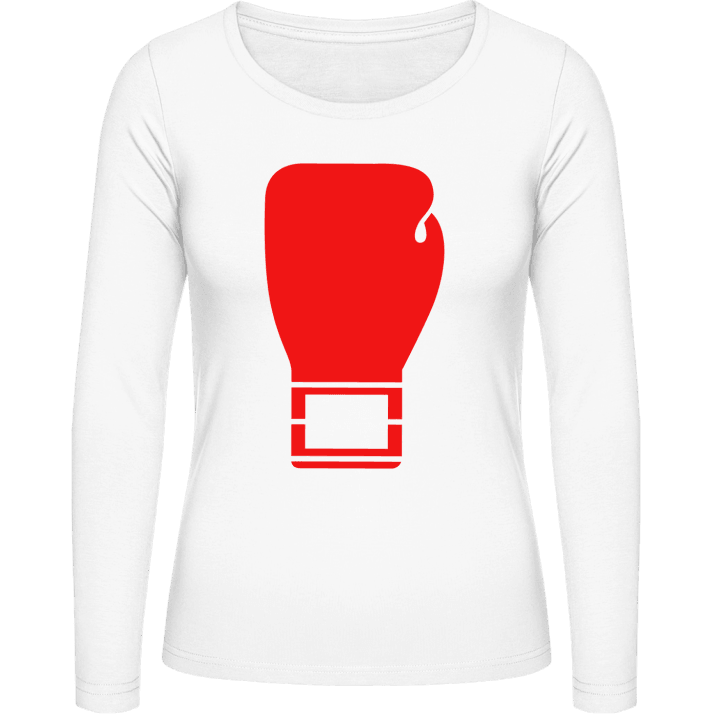 Boxing Glove Langermet skjorte for kvinner contain pic