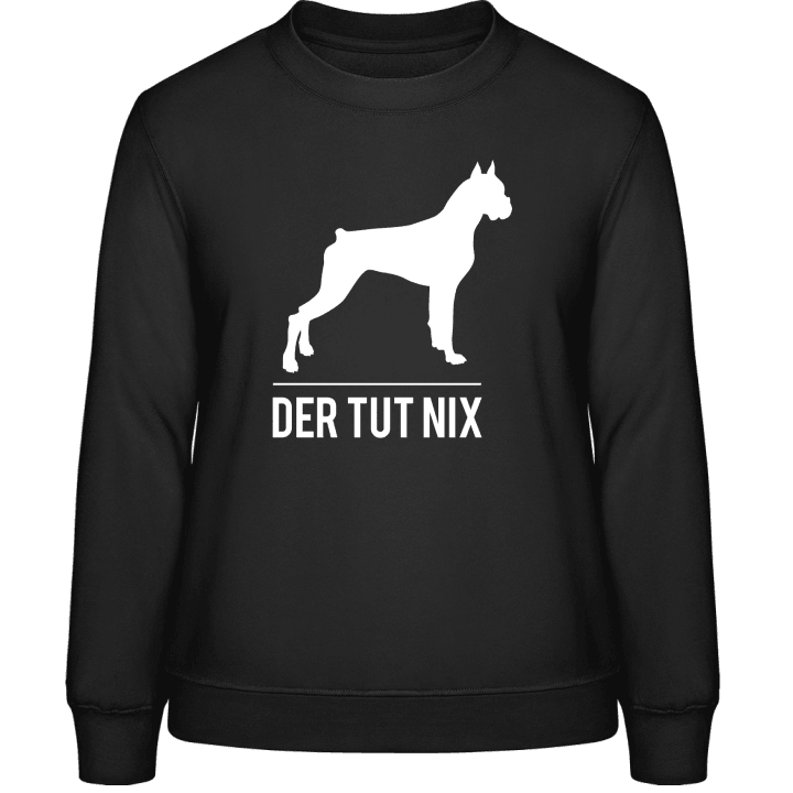 Der tut nix Kampfhund Frauen Sweatshirt 0 image