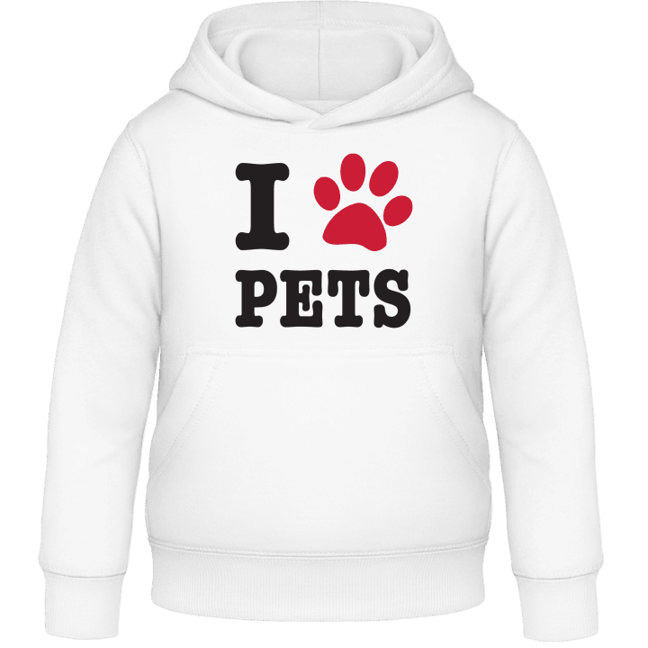 I Love Pets Hættetrøje til børn 0 image