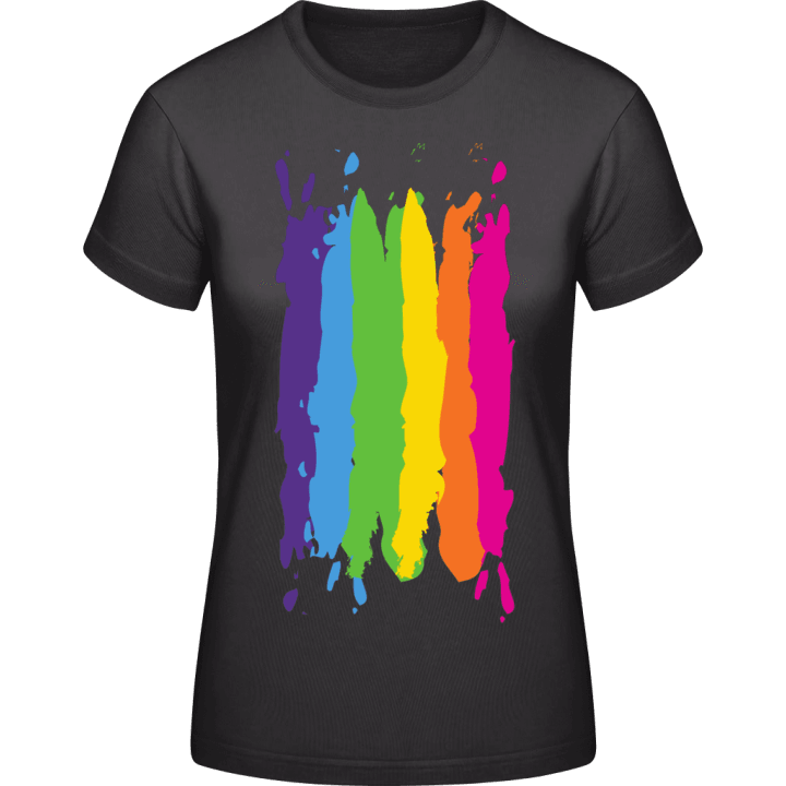 Acrylic Painted Rainbow T-shirt pour femme 0 image