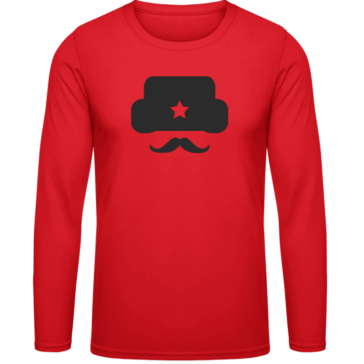 Russian Mustache Shirt met lange mouwen 0 image