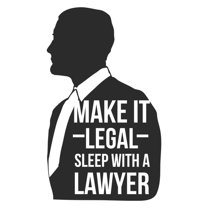 Make It Legal Sleep With A Lawyer Langermet skjorte for kvinner 0 image