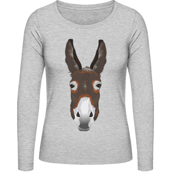 Donkey Head Camicia donna a maniche lunghe 0 image