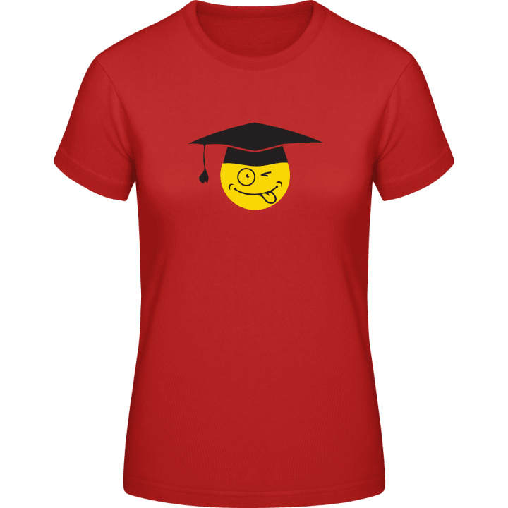 Graduate Smiley T-shirt til kvinder 0 image