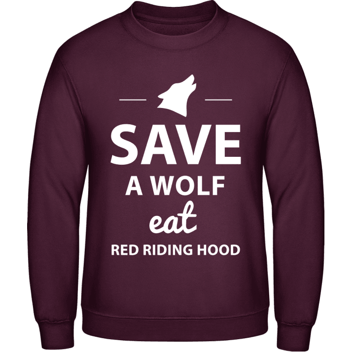 Save A Wolf Sweatshirt contain pic