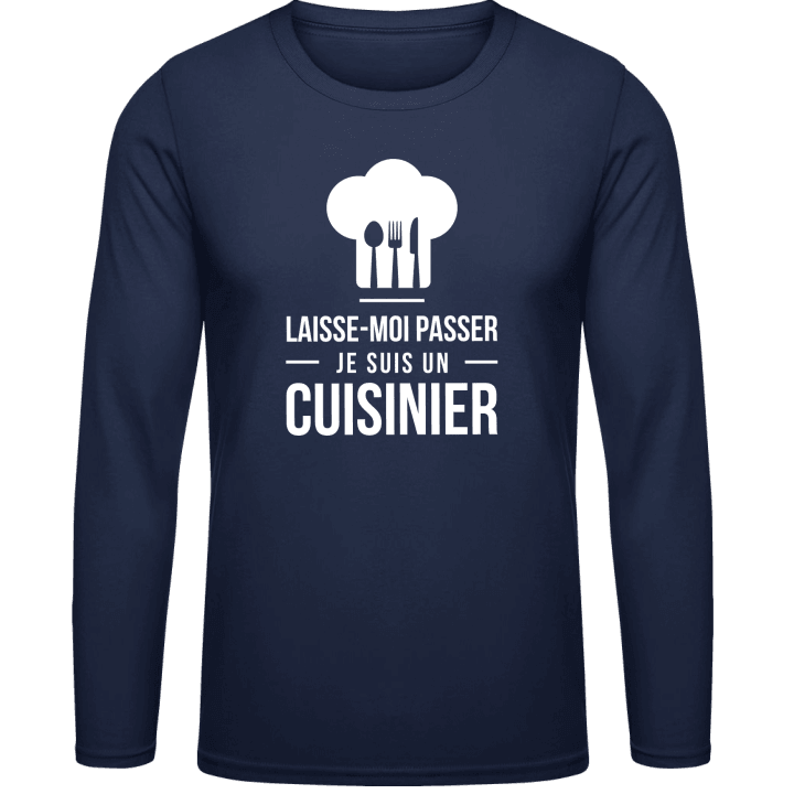 Je suis un cuisinier Långärmad skjorta contain pic