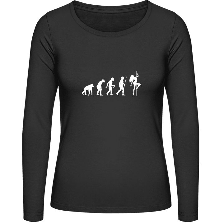 Tabledance Evolution Humour T-shirt à manches longues pour femmes contain pic