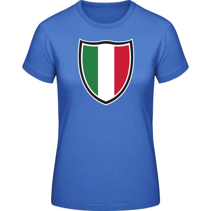 Italy Shield Flag Frauen T-Shirt contain pic