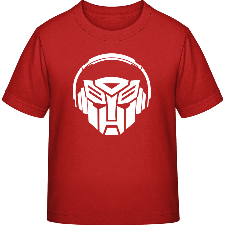 DJ Transformer Headphones Kinder T-Shirt contain pic