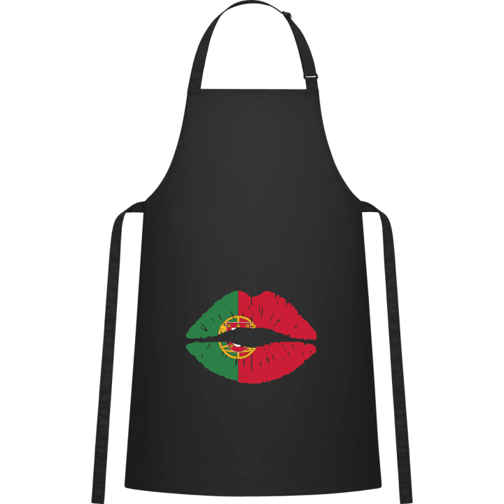 Portugal Kiss Flag Kitchen Apron contain pic