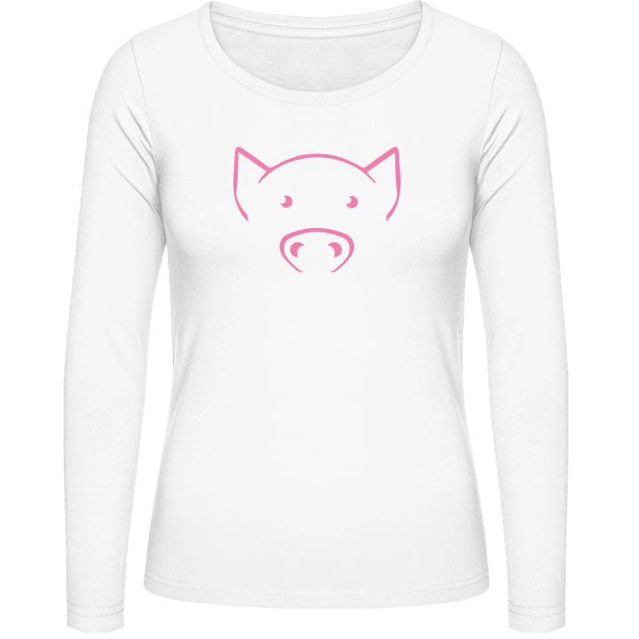 Pig Piglet T-shirt à manches longues pour femmes 0 image