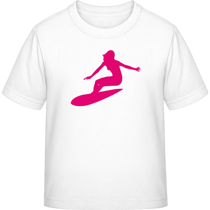 Surfer Girl T-skjorte for barn contain pic