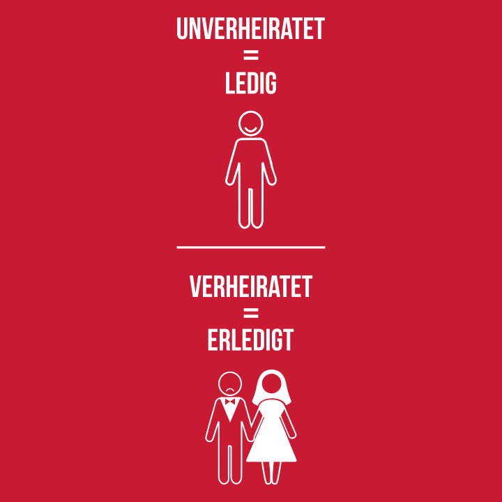 Unverheiratet vs Verheiratet Langærmet skjorte til kvinder 0 image