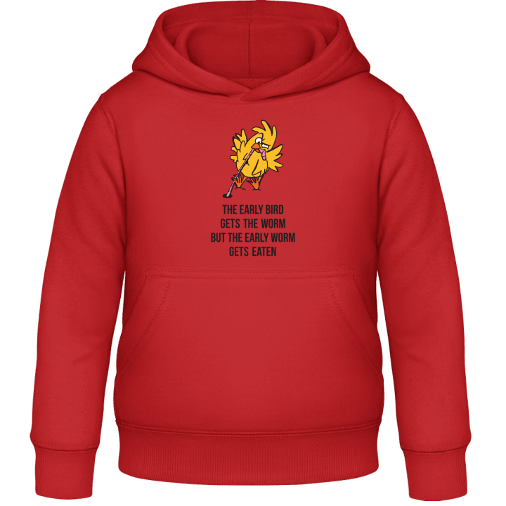 The Early Bird vs. The Early Worm Kids Hoodie 0 image