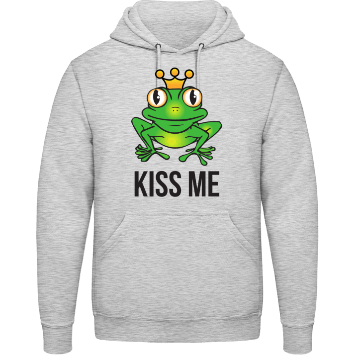 Kiss Me Frog Felpa con cappuccio contain pic