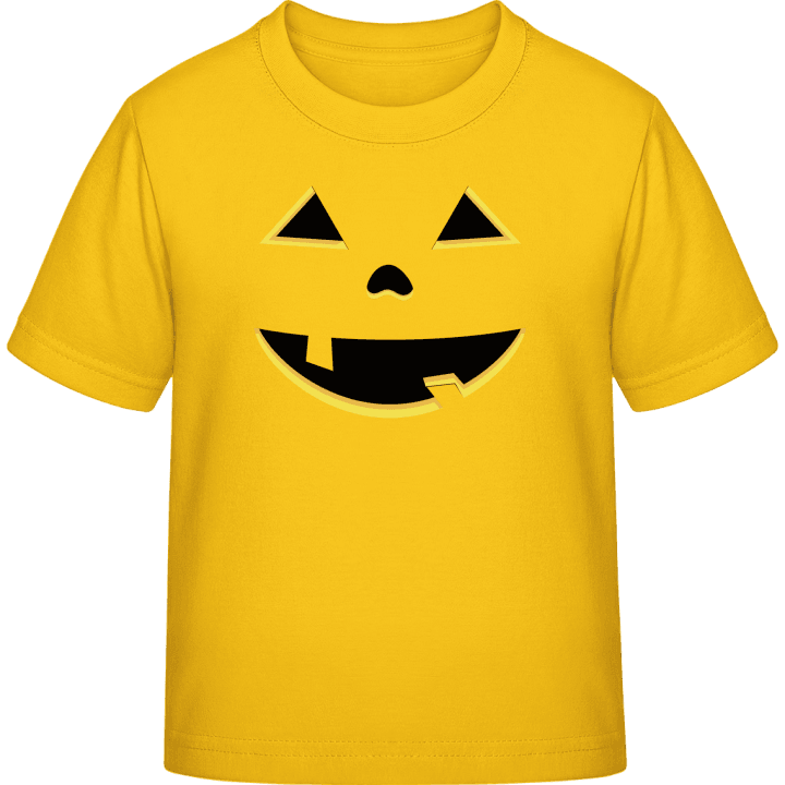 Pumpkin Face Halloween Kinder T-Shirt 0 image