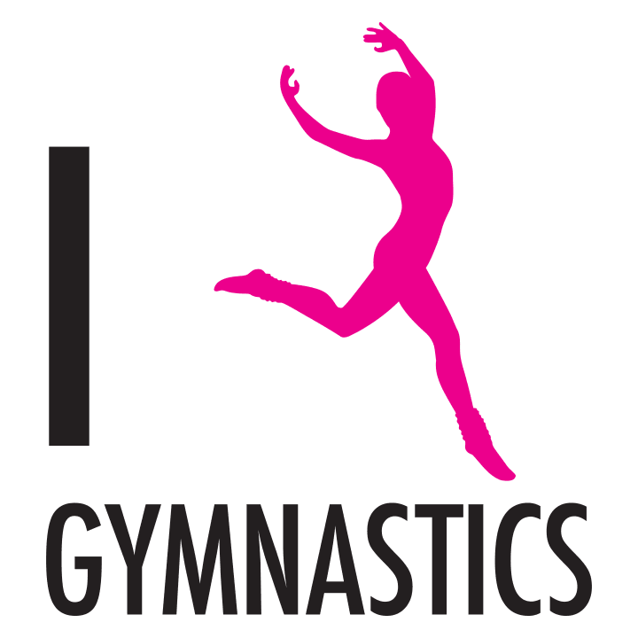 I Love Gymnastics T-shirt til kvinder 0 image