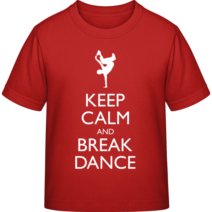 Keep Calm And Breakdance T-shirt för barn contain pic