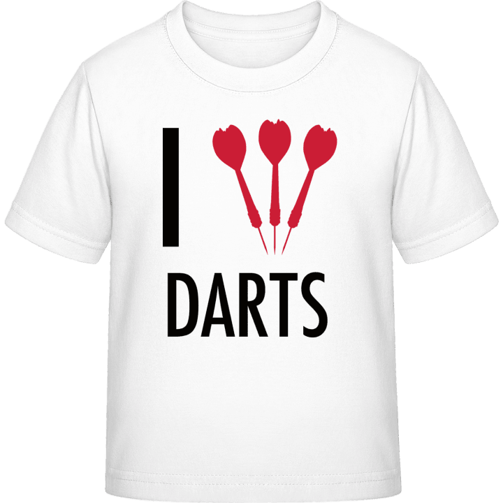 I Love Darts T-shirt för barn contain pic