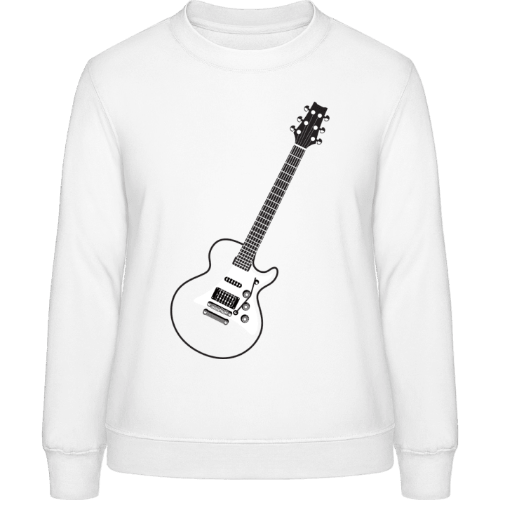 Electric Guitar Frauen Sweatshirt contain pic
