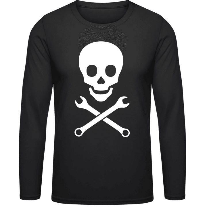 Tuning Skull Long Sleeve Shirt 0 image