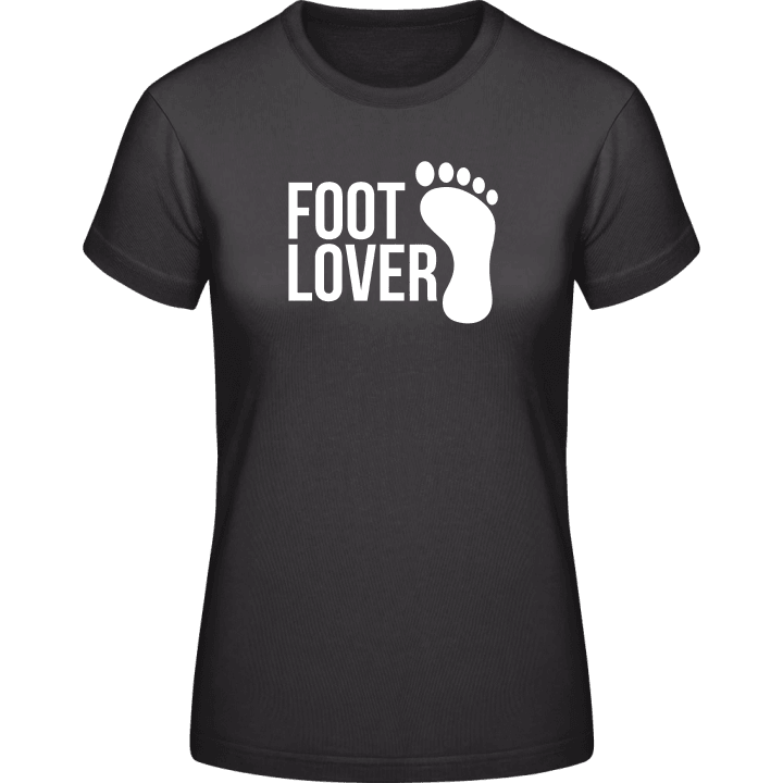 Foot Lover T-shirt för kvinnor contain pic