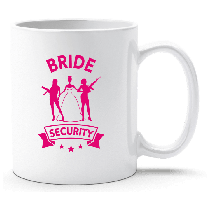 Bride Security Armed Tasse contain pic