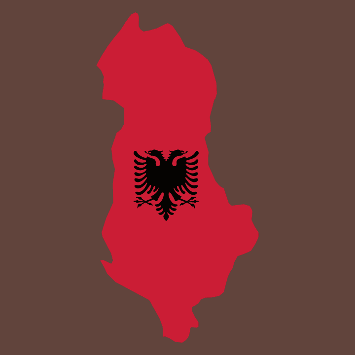 Albania Map Flag Kvinnor långärmad skjorta 0 image