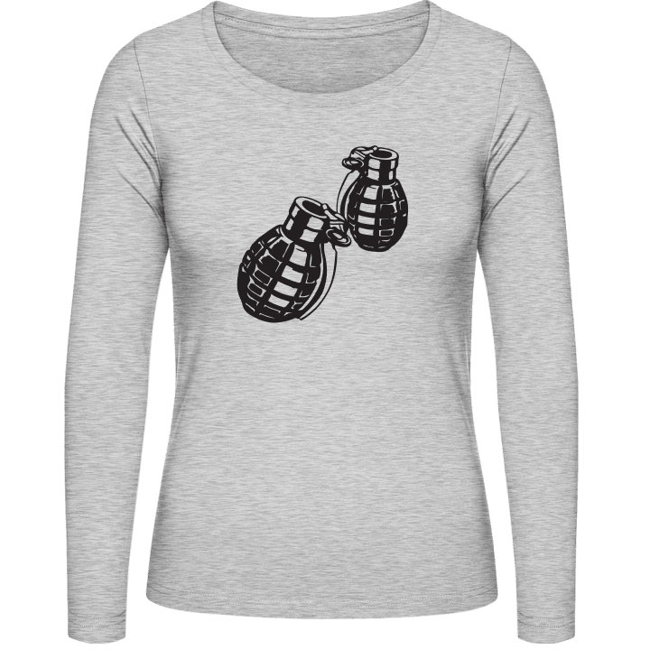 Grenades Camisa de manga larga para mujer contain pic