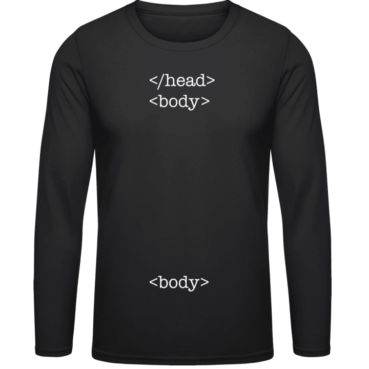 Head Body Body T-shirt à manches longues 0 image