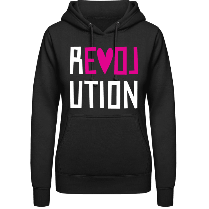 Love Revolution Sweat à capuche pour femme contain pic
