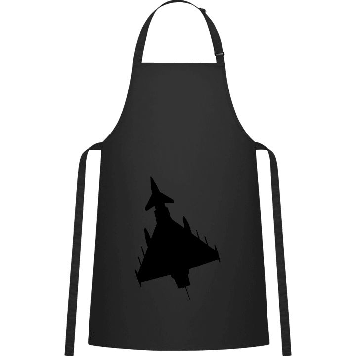 Fighter Jet Silhouette Kitchen Apron contain pic