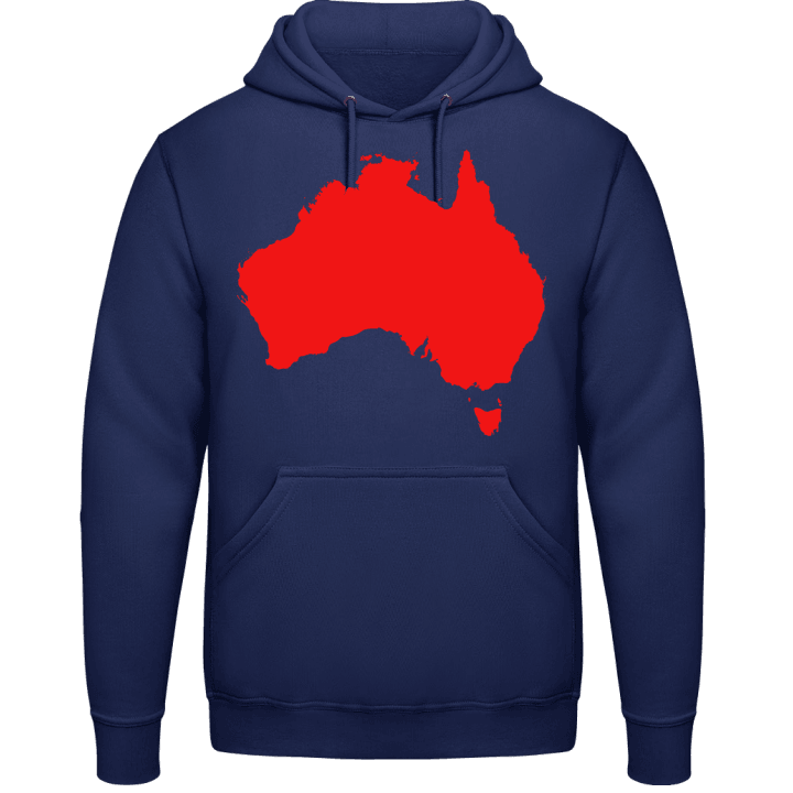 Australia Map Sudadera con capucha contain pic